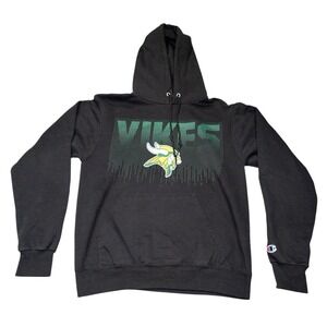 Champion Vikings Football Hoodie Mens Small‎